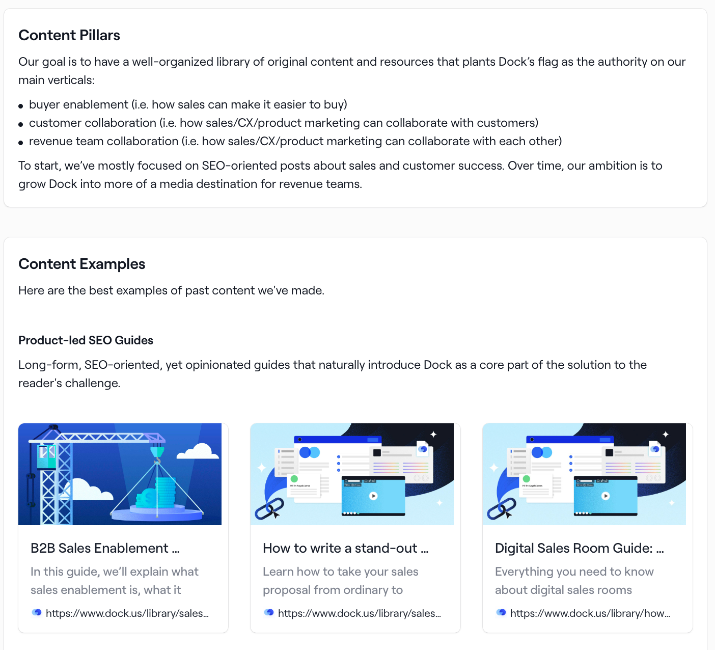 Eric Doty's freelance writer onboarding template