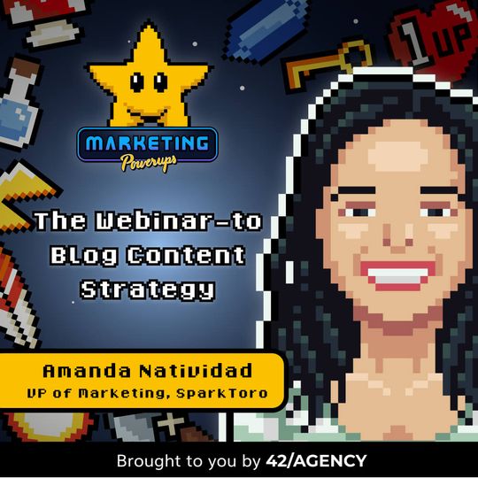 SparkToro's webinar-to-blog content strategy | Amanda Natividad