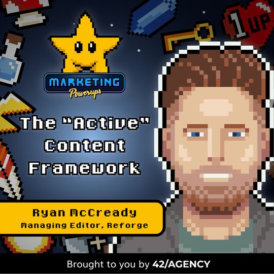 Ryan McCready's “Active” Content Repurposing Process (Reforge, Venngage)