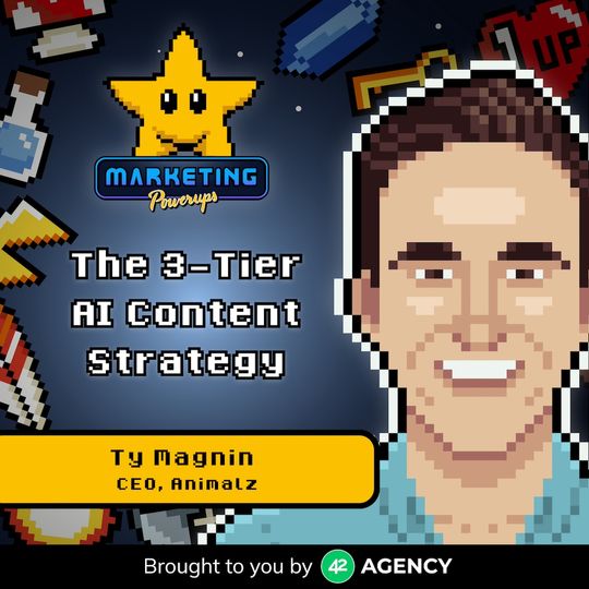 Ty Magnin's 3-tier AI content strategy